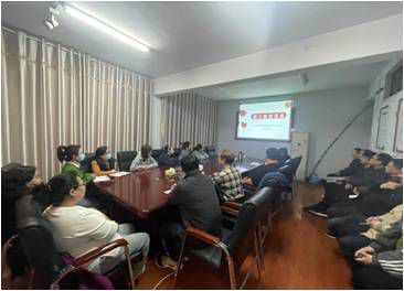 關愛職工健康生活  中公監(jiān)理公司組織開展中醫(yī)保健知識健康講座